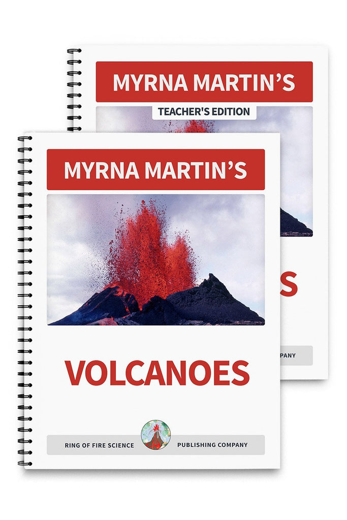 Volcanoes Book Plus Teacher's Edition - Kids Fun Science Bookstore
