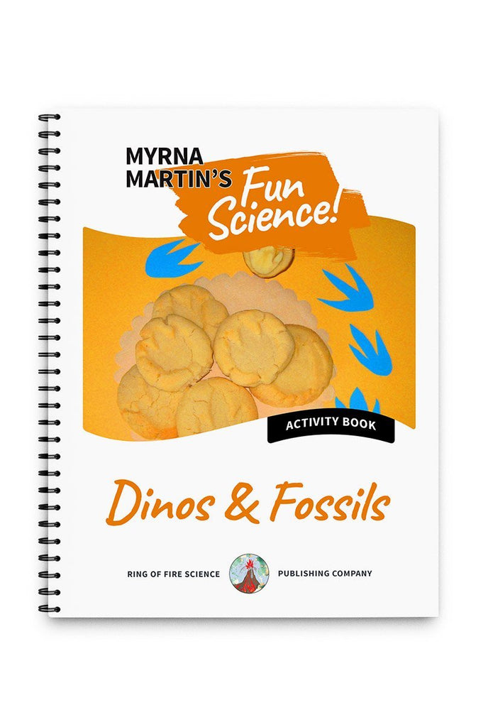 Dinos & Fossils Activity Book by Myrna Martin