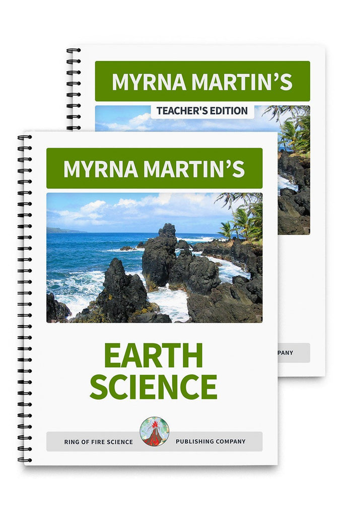 SE & TE Earth Science books by Myrna Martin