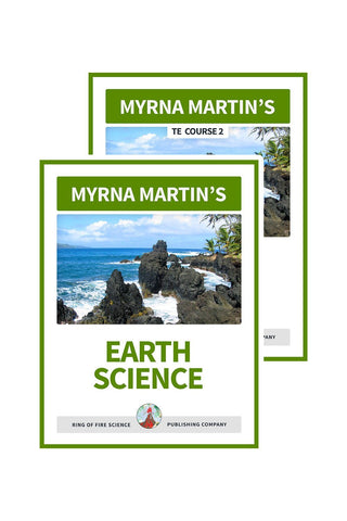 SE and TE Earth Science set of books by Myrna Martin 