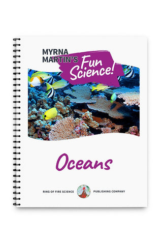Fun Oceans Book by Myrna Martin - Kids Fun Science Bookstore