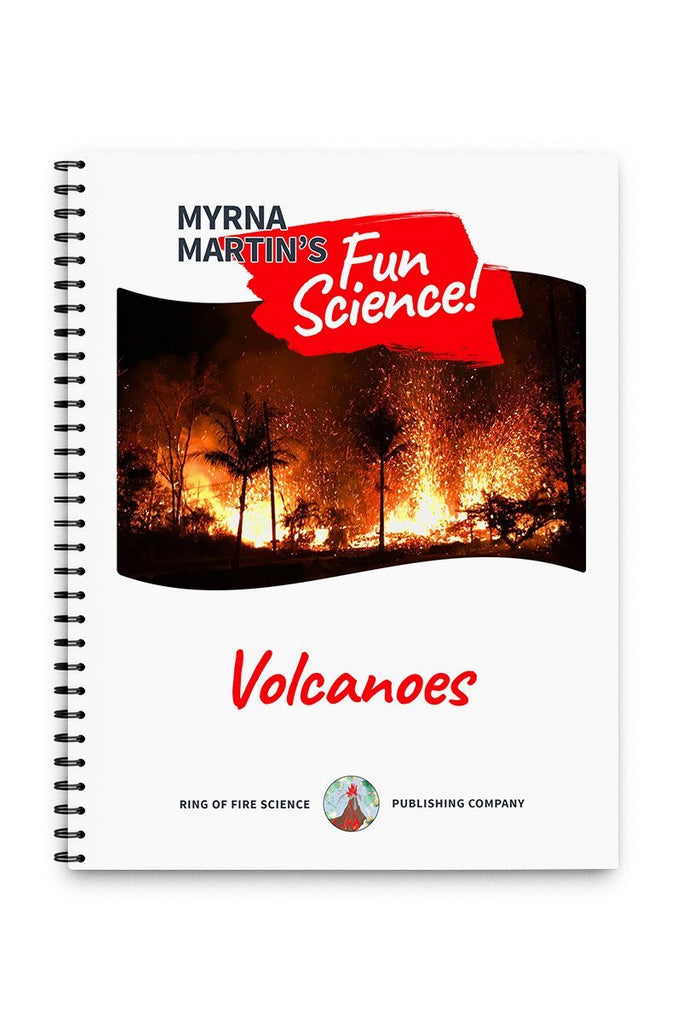 Fun Volcanoes Book by Myrna Martin - Kids Fun Science Bookstore