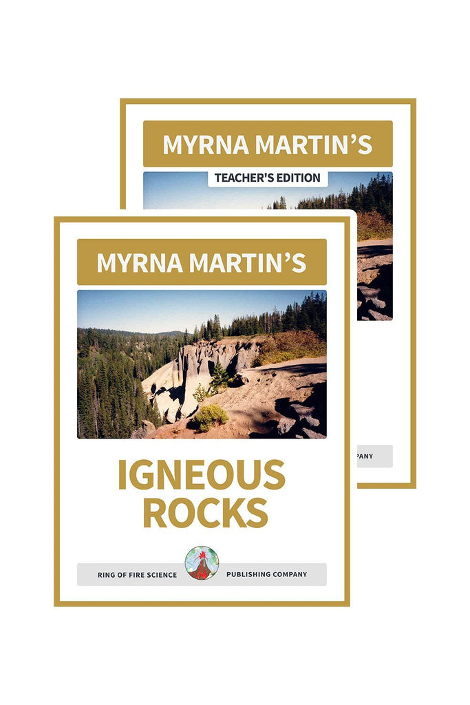 Igneous Rocks e-Book Plus Teacher's Edition - Kids Fun Science Bookstore