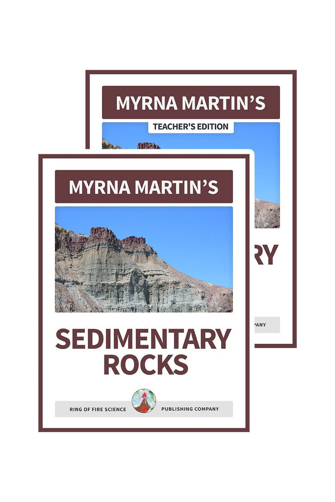 Sedimentary Rocks e-Book Plus Teacher's Edition - Kids Fun Science Bookstore