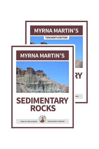 Sedimentary Rocks e-Book Plus Teacher's Edition - Kids Fun Science Bookstore